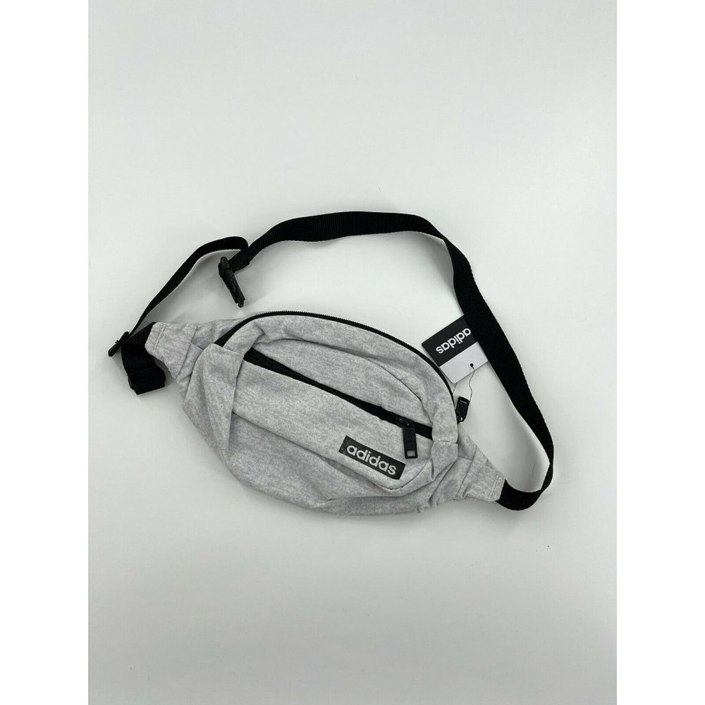 Adidas unisex core waist pack white jersey/black